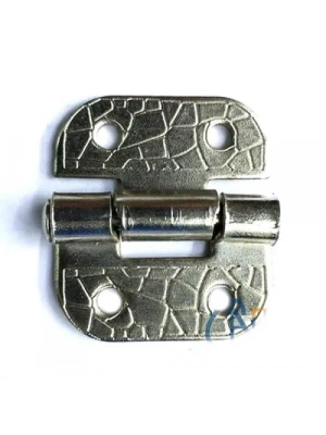 Stoplu Menteşe - 30x33mm, Nikel, 100 Adet