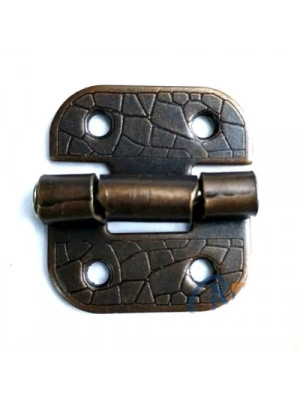 Stoplu Menteşe - 30x33mm, Oksit, 100 Adet