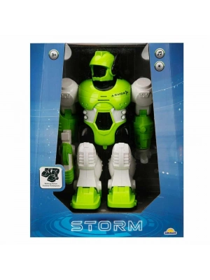 ® Storm Brave Sesli ve Işıklı Yürüyen Robot 25 cm