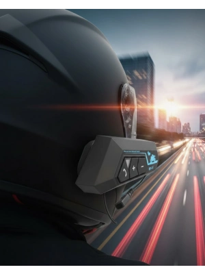 ® Su Geçirmez Motosiklet Kask Kulaklık 1000mAh Batarya