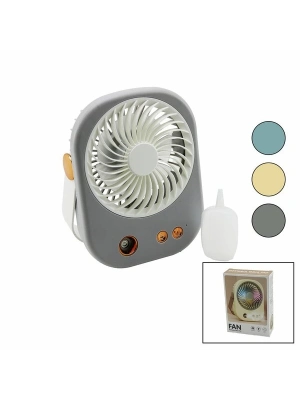 Su Spreyli Masaüstü USB Mini Fan