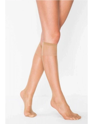 Süper Ince 15 den Mat Pantolon Çorabı Bronz