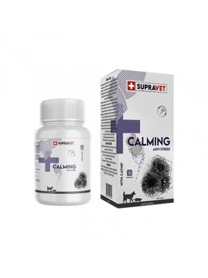 Supravet Calming Vitamin D + Catnip Kedi ve Köpek Sakinleştirici Tablet 75 Adet