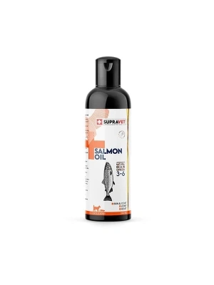 Supravet Salmon Oil Deri Tüy ve Sindirim İştah Açıcı Kedi ve Köpek Somon Yağı 200 Ml