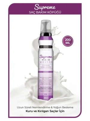 Supreme Saç Köpük 200 ML - Nemlendirme - mrfs