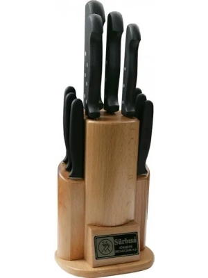 Sürbısa 61504 - Sürmene Mutfak Bıçağı Seti - 10 Lu Set