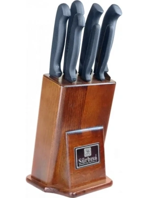 Sürbısa 61510 - Sürmene Mutfak Bıçakları Seti - 7 Li Set