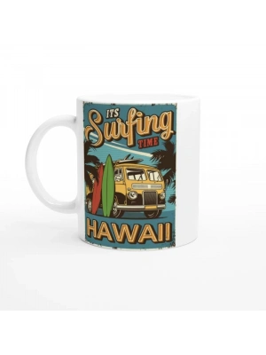 Surfing Zamanı Hawaii Kupa Bardak