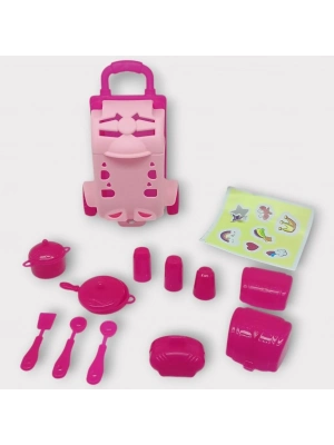 Sürpriz Oyuncak Pazar Arabası - 10 Parça - 02104