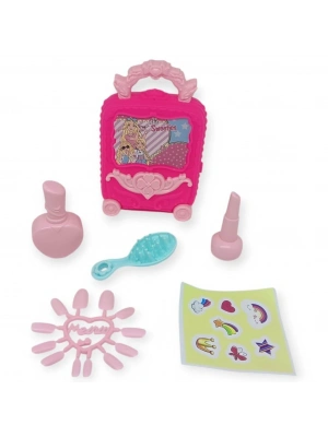 Sürpriz Oyuncak Valiz Güzellik Seti - 5 Parça - 02104