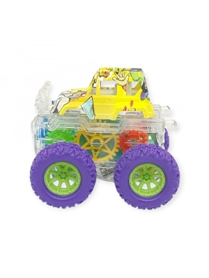 Sürtmeli Işıklı Off-Road Aracı  - 7310 - Mor