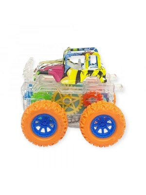 Sürtmeli Işıklı Off-Road Aracı  - 7310 - Turuncu