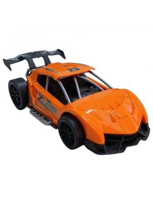 Sürtmeli Yarış Arabası - Turuncu