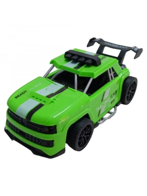 Sürtmeli Yarış Arabası - Yeşil