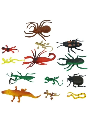 Sürüngenler ve Böcekler Poşetli