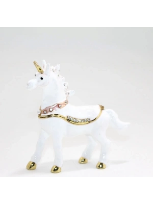 Swaroski Taşlı Tekli Ünicorn Figürü Alk1927