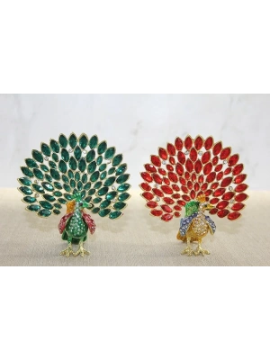 Swaroski Tavuskuşu Alk3833