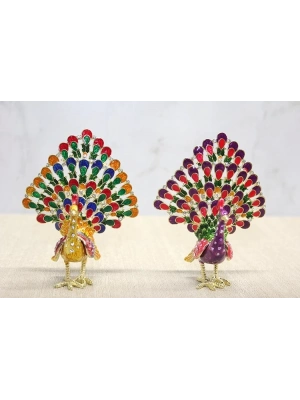 Swaroski Tavuskuşu Alk3835