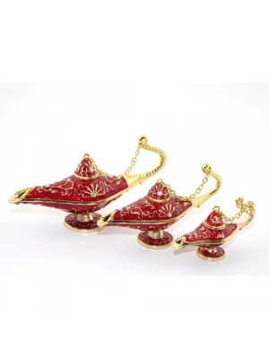 Swarovski Taşlı 3lü Alaaddin Lambası