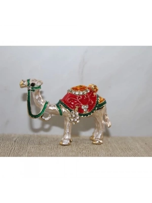 Swarovski Taşlı Minik Figür - Deve Model 2