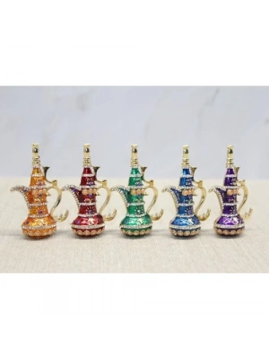 Swarovski Taşlı Minik Figür - Mini İbrik Model 2