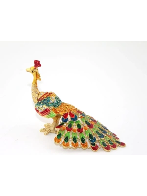 Swarovski Taşlı Tavuskuşu Model 1