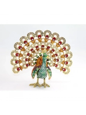 Swarovski Taşlı Tavuskuşu Model 3