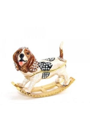 Swarovski Taşlı Tekli Köpek