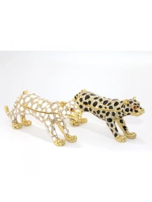 Swarovski Taşlı Tekli Leopar Model 1