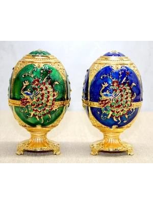 Swarovski Tavuskuşu Kürdanlık