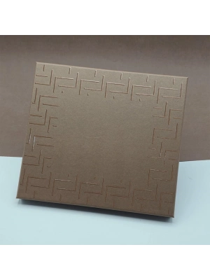 Taba Rengi Termo Deri Defter Ve Metal Roller Kalem Seti