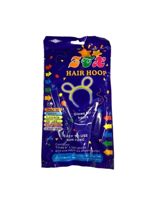 Taç Fosforlu Taç Pembe Renk 12 ADET