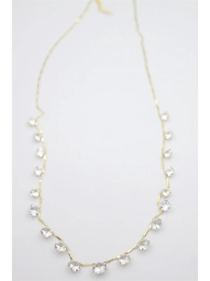 Taş Sallantılı Kolye - Altın