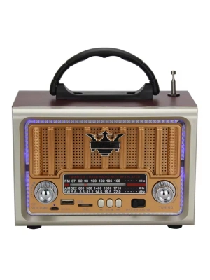 ®  Taşınabilir Klasik AM/FM/SW  Retro Nostaljik Radyo