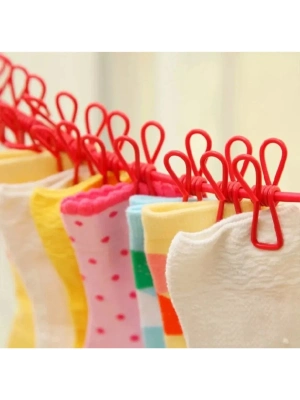 Taşınabilir Pratik Mandallı Çamaşır İpi