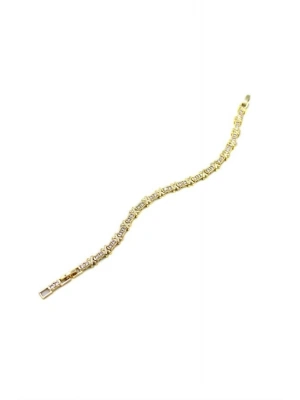 Taşlı Bileklik - Altın