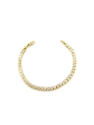 Taşlı Bileklik - Altın