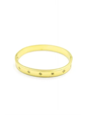 Taşlı Bilezik - Altın