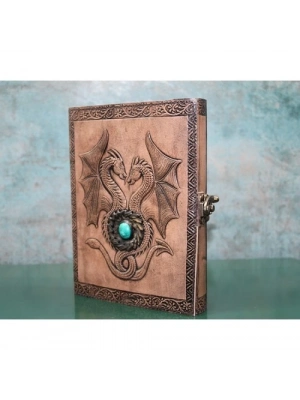 Taşlı Deri Defter Model 8