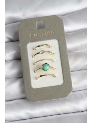 Taşlı El Aynası Anahtarlık Model 2