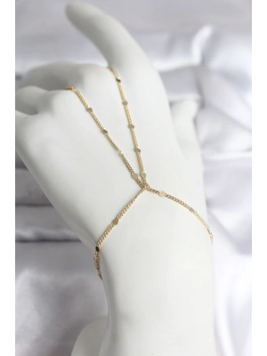 Taşlı El Aynası Anahtarlık Model 3