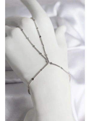 Taşlı El Aynası Anahtarlık Model 4