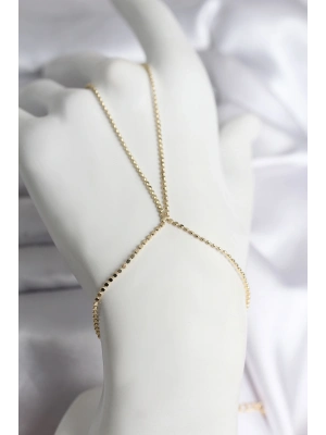 Taşlı El Aynası Anahtarlık Model 7