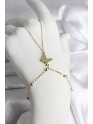 Taşlı El Aynası Anahtarlık Model 9