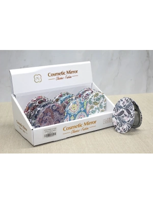 Taşlı El Aynası Oval İnce Alk3762