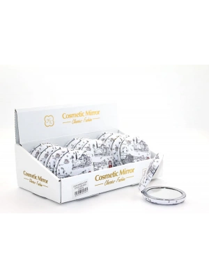 Taşlı İstanbul Tasarımı El Aynası Kalın Model 7