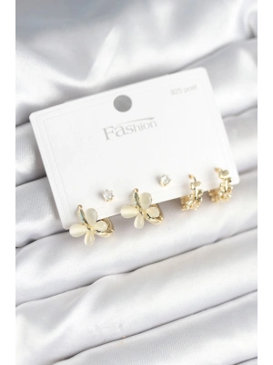 Taşlı İstanbul Tasarımı El Aynası Kalın Model 9