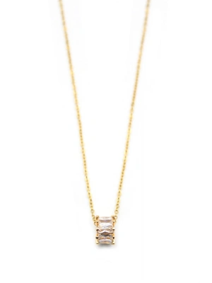 Taşlı Kolye - Altın