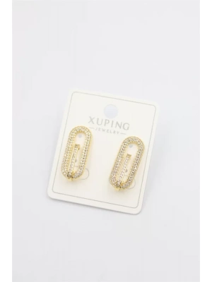 Taşlı Küpe - Altın