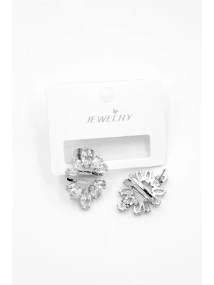 Taşlı Küpe - Gümüş